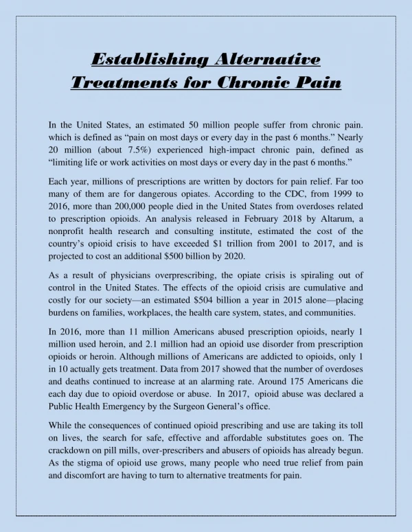 One13 CBD Oil - Best Solution for Chronic Pain