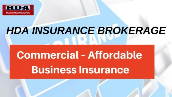 California Business Insurance | HDA Insurance