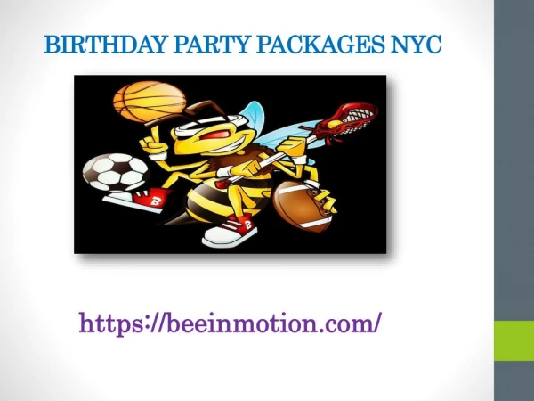 Birthday Party Packages NYC