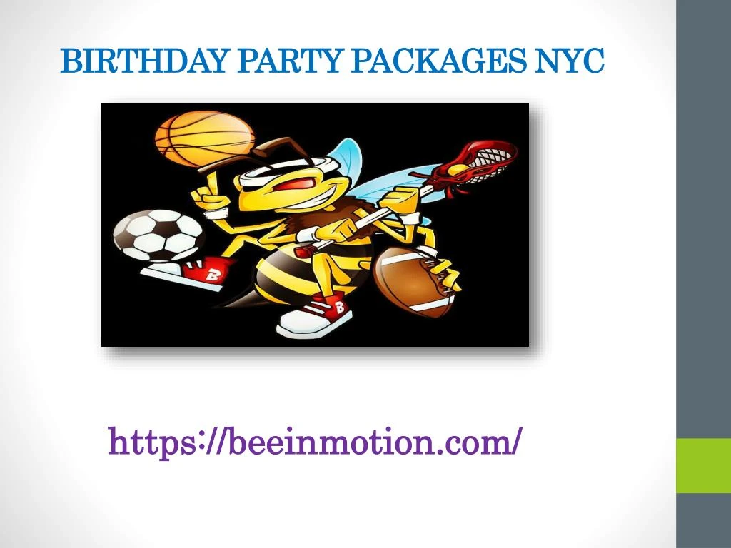 birthday party packages nyc