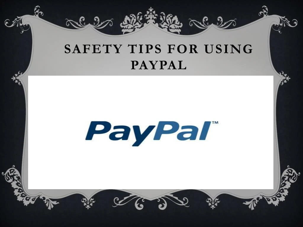 safety tips for using paypal