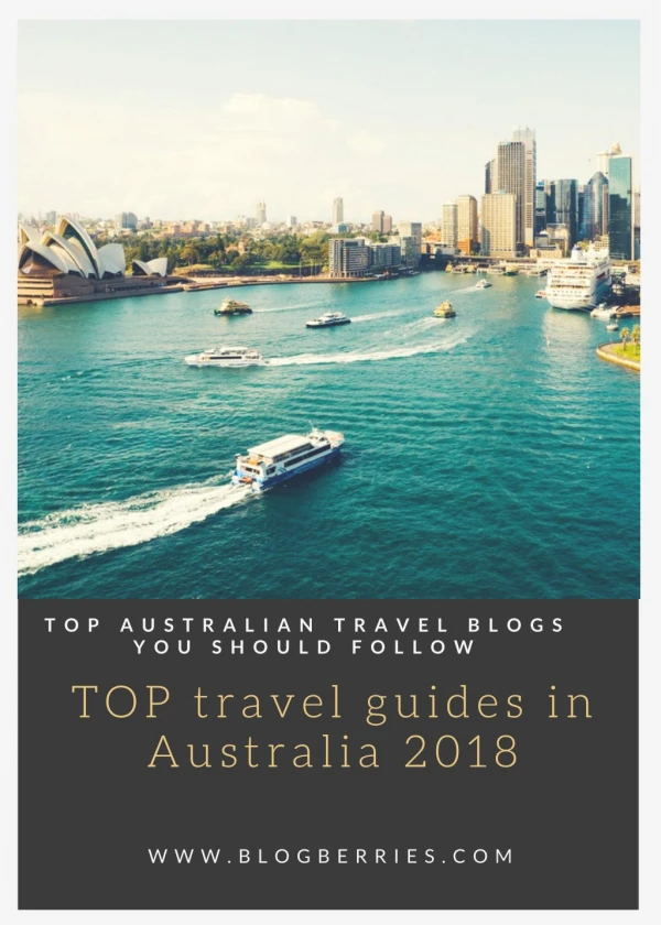 Top Australian Travel Blogs