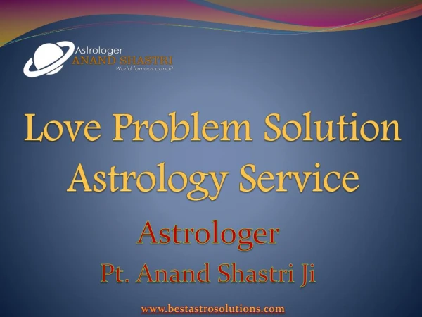 Black Magic Removal Service in India - Astrologer Pt. Anand Shastri Ji