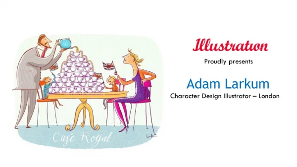 Adam Larkum - Character Design Illustrator, London