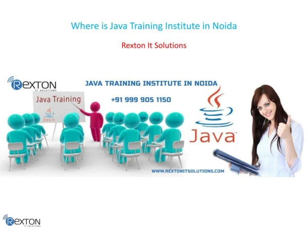 Where is Java Training Institute in Noida