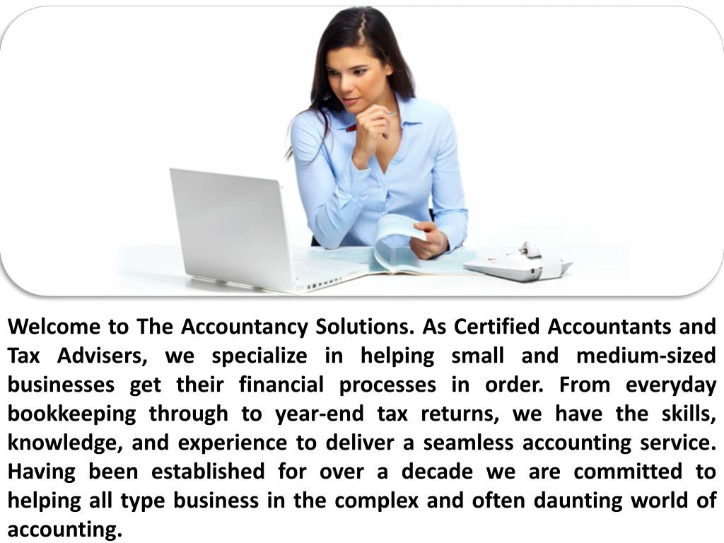 welcome to the accountancy solutions as certified