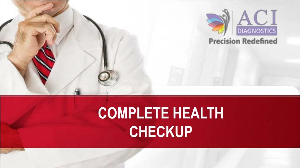 complete health checkup