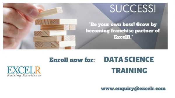 ExcelR Solutions - Data Science Course Training | PMP Certification Training in Bangalore