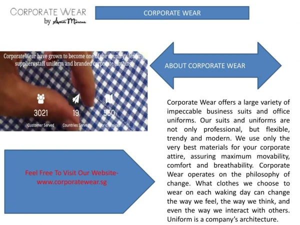 Uniform Supplier in Singapore| Office Uniform Singapore- Corporate Wear