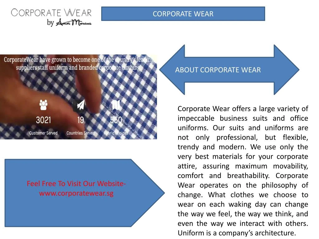 corporate wear
