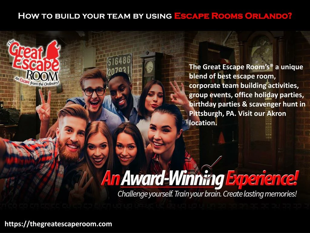 how to build your team by using escape rooms