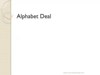 Alphabet deal - slide 1