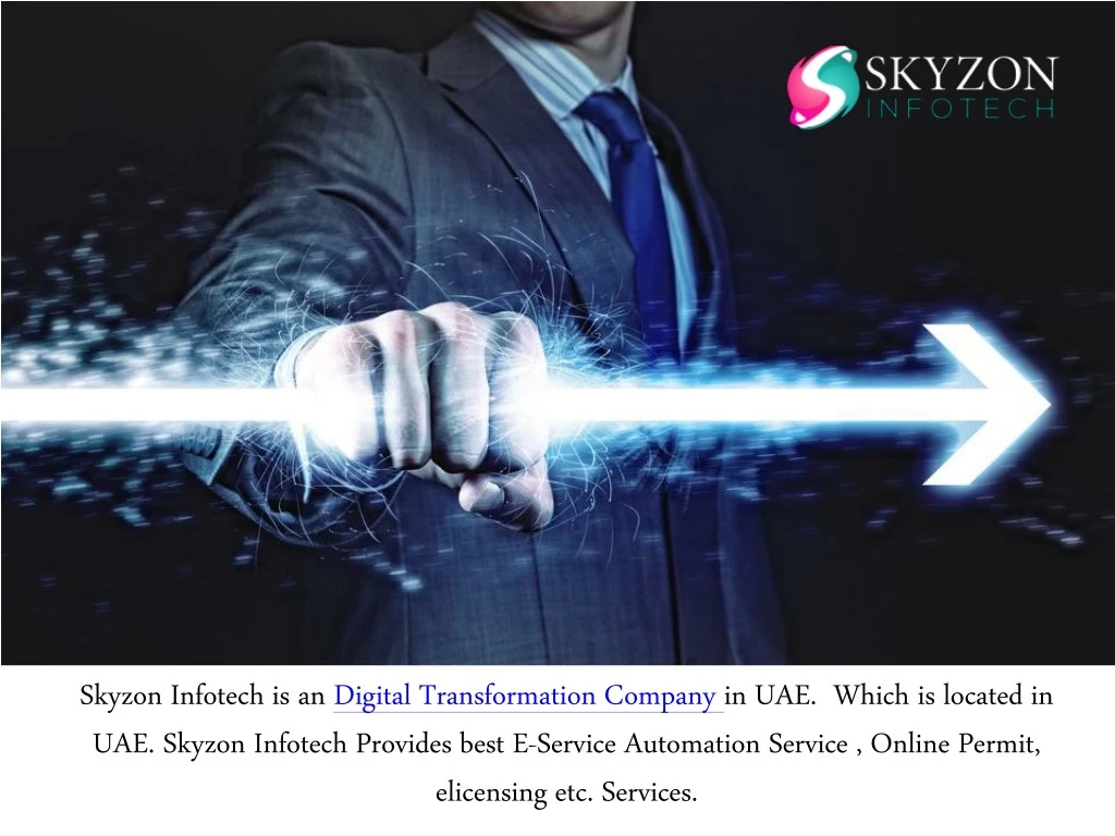 skyzon infotech is an digital transformation
