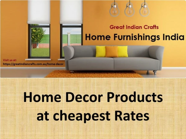Home Decor Products at cheapest Rates
