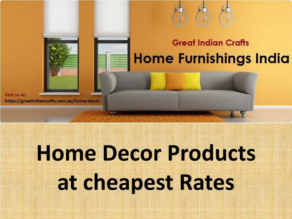 home decor products at cheapest rates