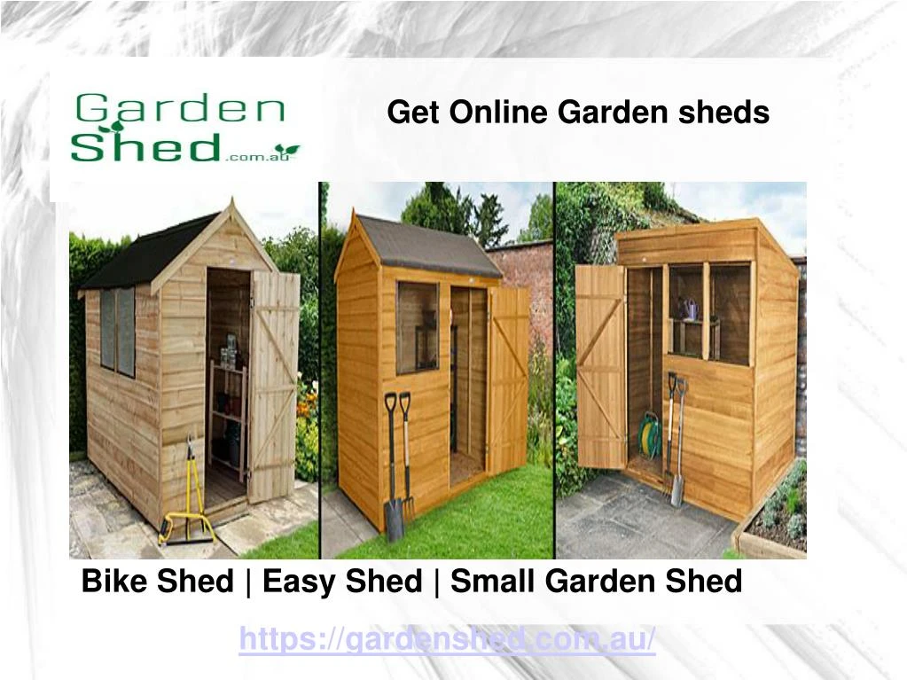 get online garden sheds