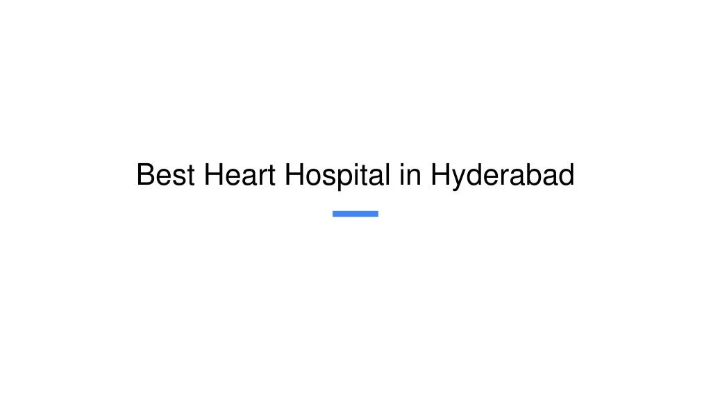 best heart hospital in hyderabad