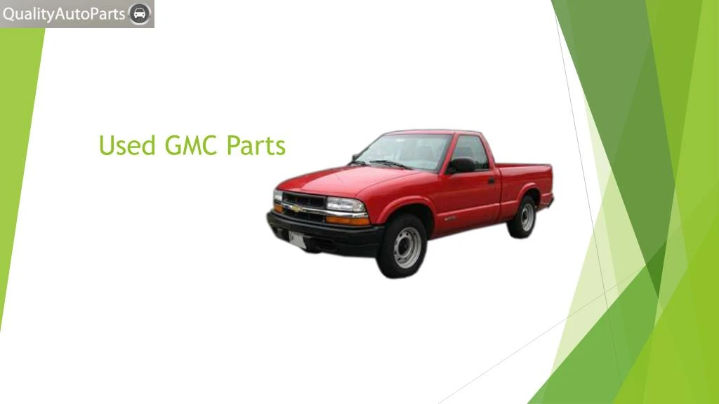 used gmc parts