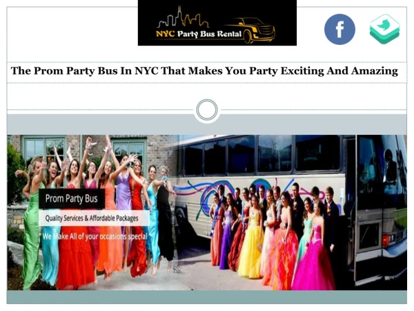 The Prom Party Bus In NYC That Makes You Party Exciting And Amazing