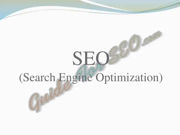SEO Guide| SEO Tips | Search Engine Optimization | What Is SEO