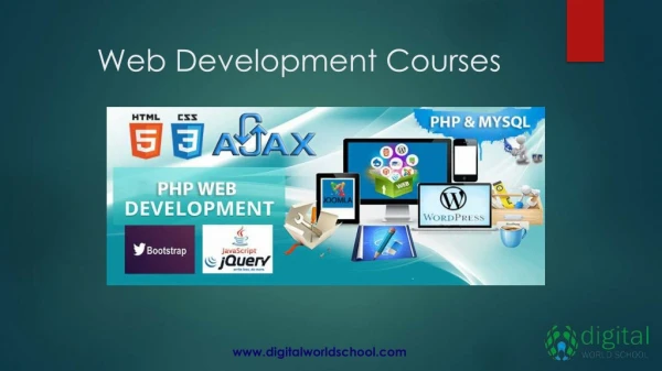 Website Development Certificate Training Course in Delhi/NCR