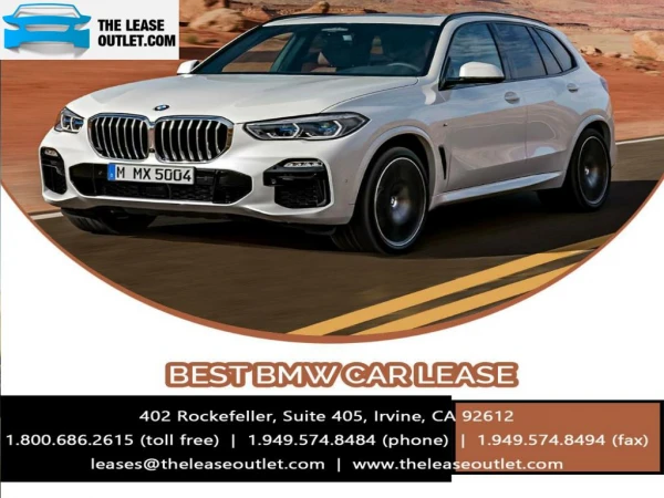 Best BMW Car Lease