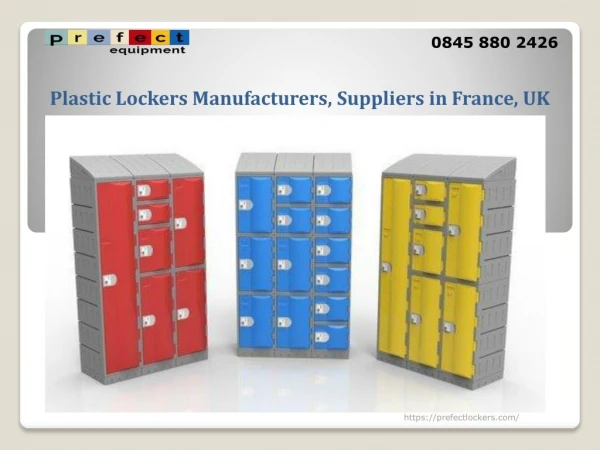 Plastic Lockers Manufacturers, Suppliers in France, UK