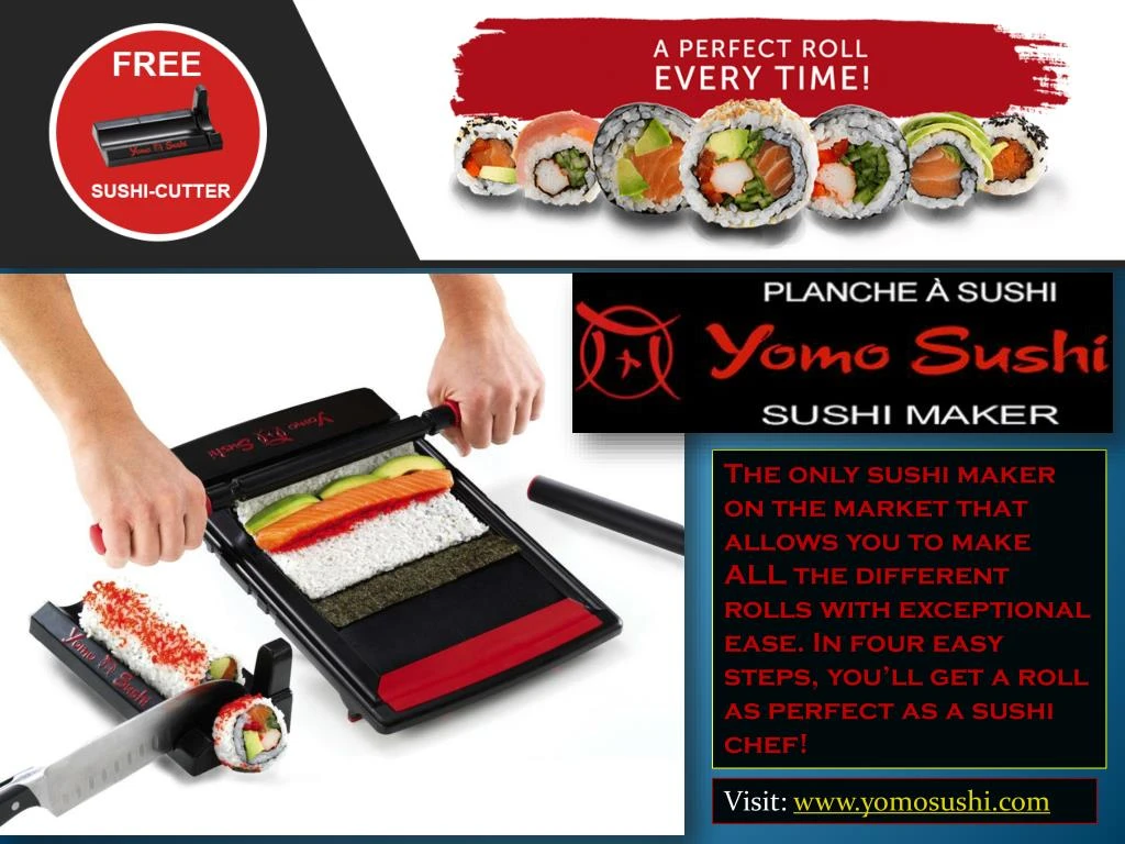 the only sushi maker on the market that allows