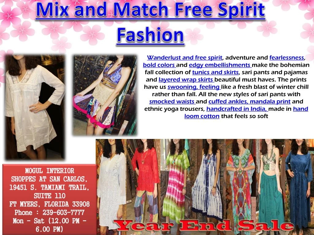 mix and match free spirit fashion