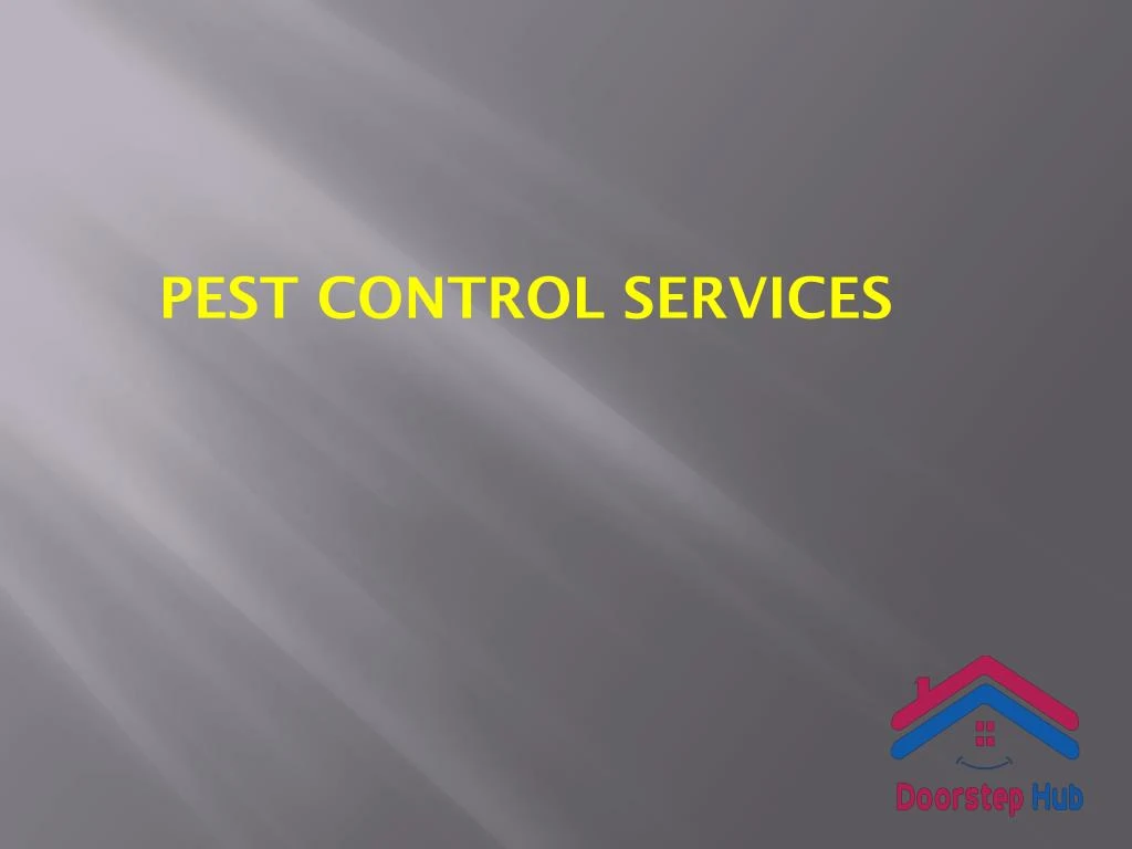 pest control services
