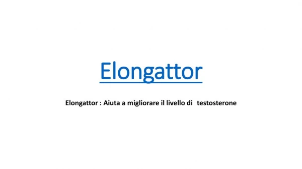elongattor