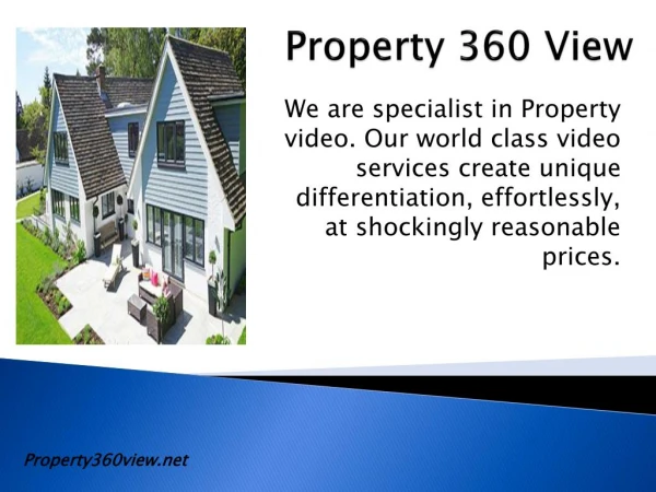 Property 360 View | Property Photography and Videography | 360 Properties Services