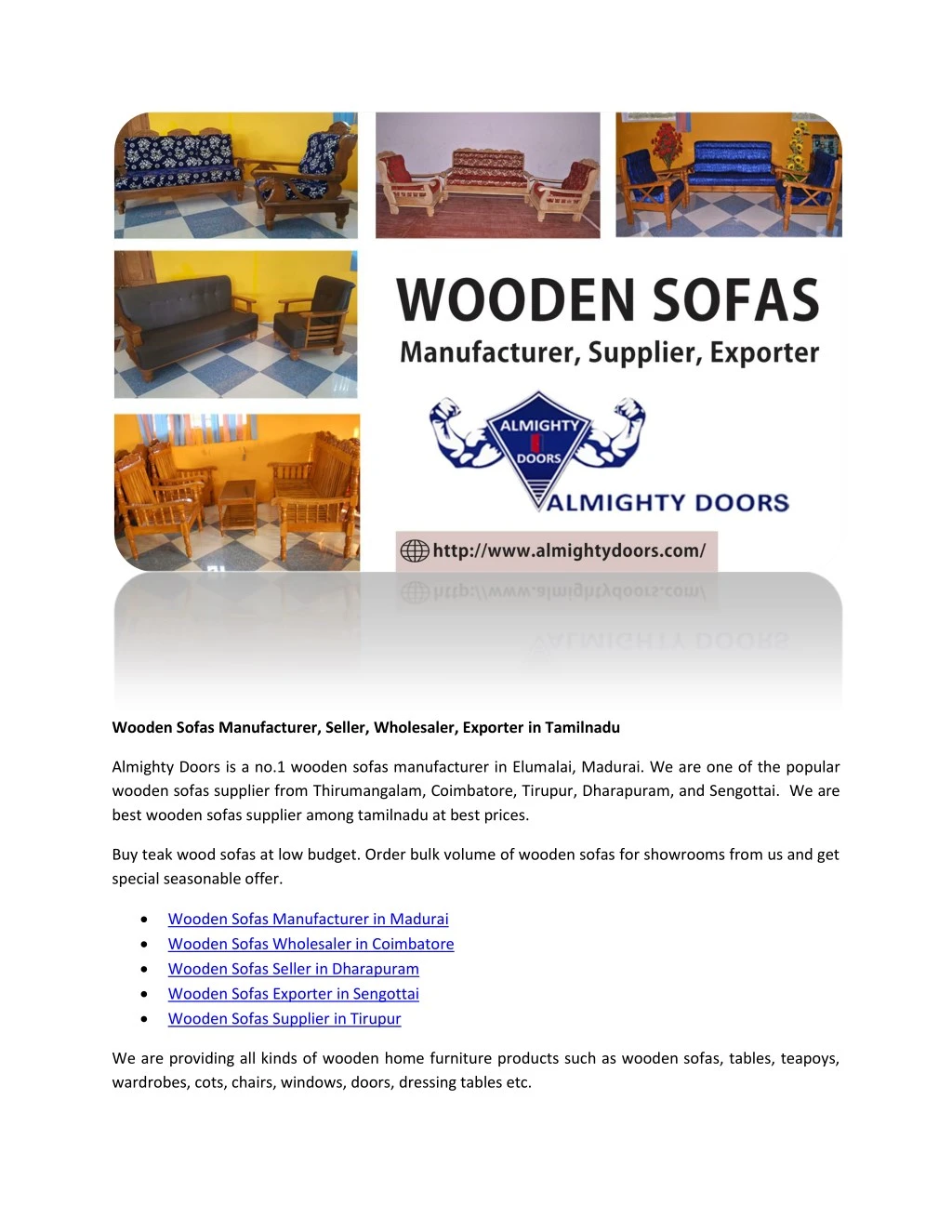 wooden sofas manufacturer seller wholesaler