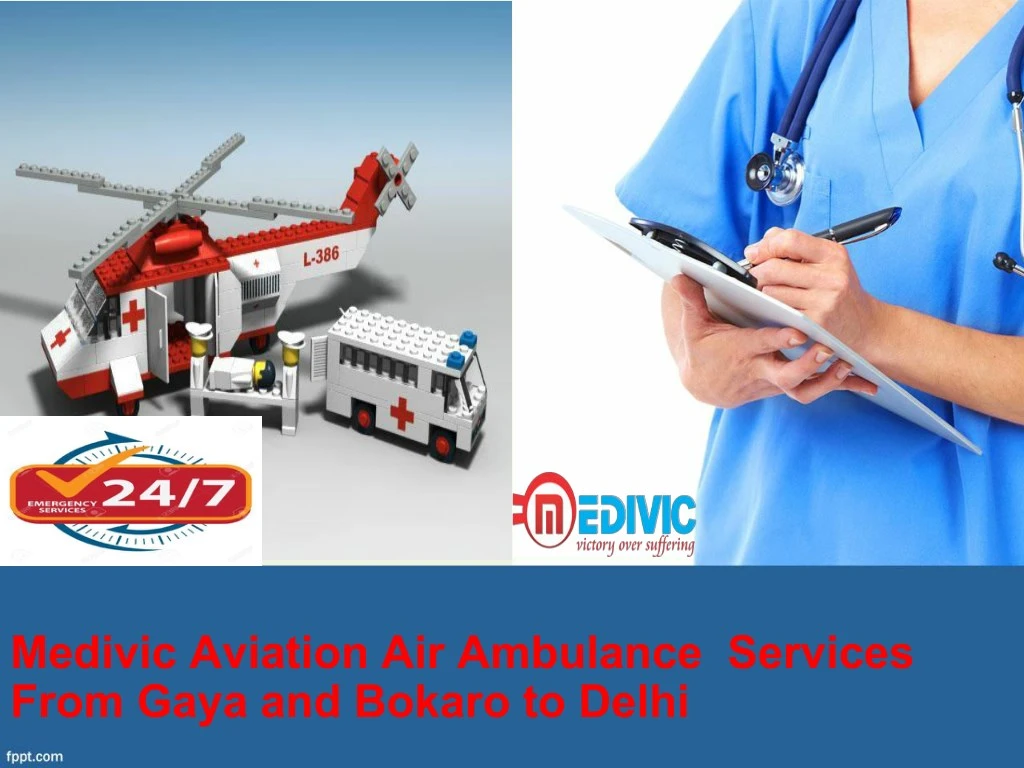 medivic aviation air ambulance services from gaya