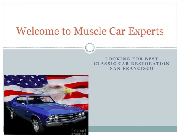 Looking for best muscle car experts