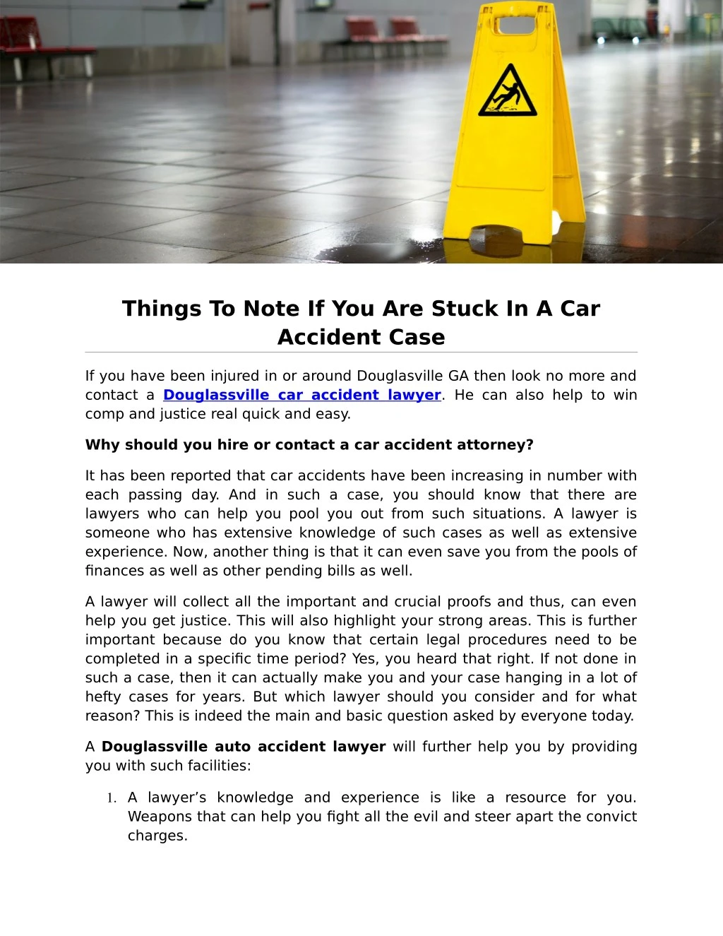 things to note if you are stuck in a car accident