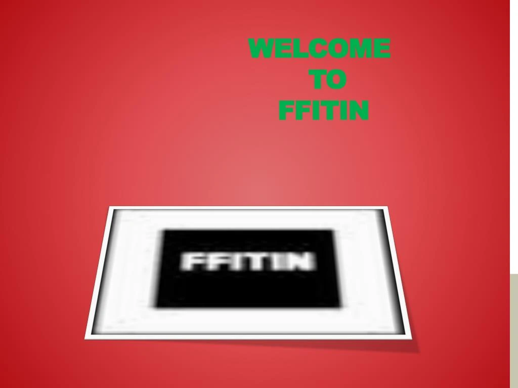 welcome to ffitin