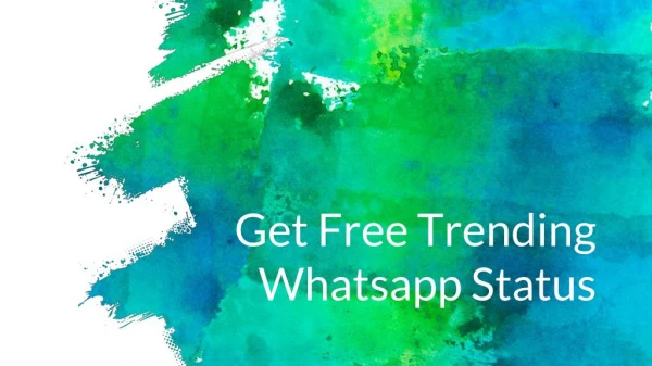 Get Free Trending Whatsapp Status