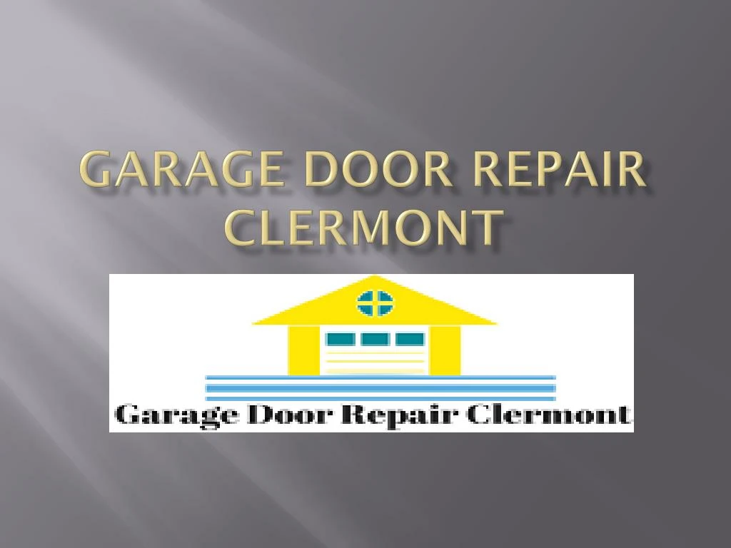 garage door repair clermont