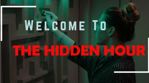 Escape Room Game - The Hidden Hour