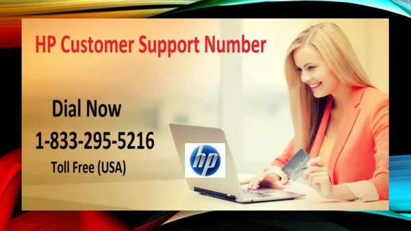 HP Technical Support Number 1-833-295-5216 USA