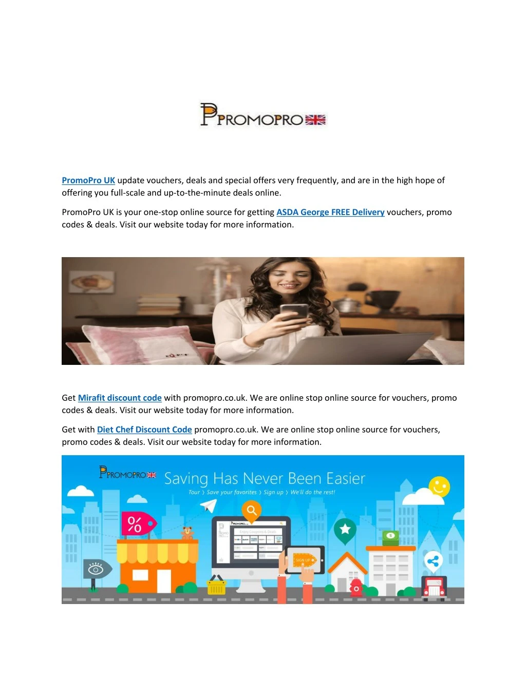 promopro uk update vouchers deals and special