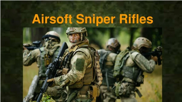 Buy Airsoft Snipers Rifle
