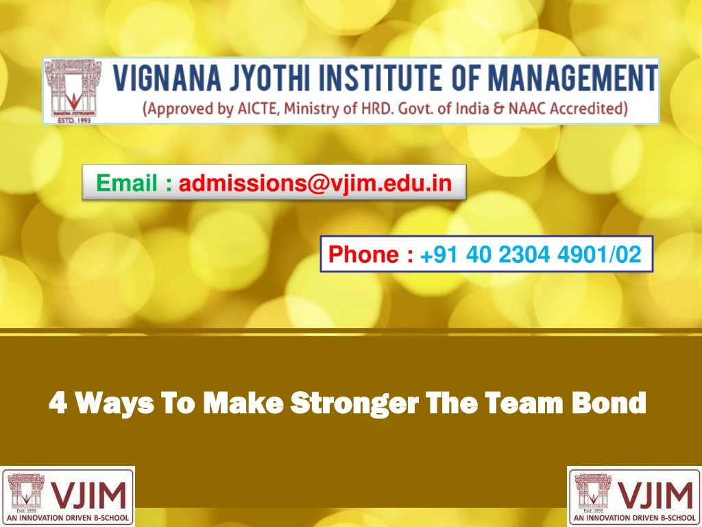 email admissions@vjim edu in