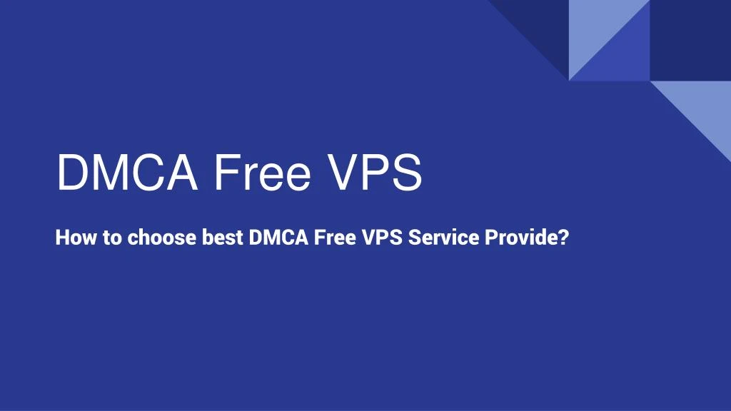 dmca free vps