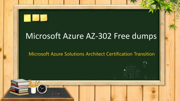 Microsoft Azure AZ-302 exam dumps