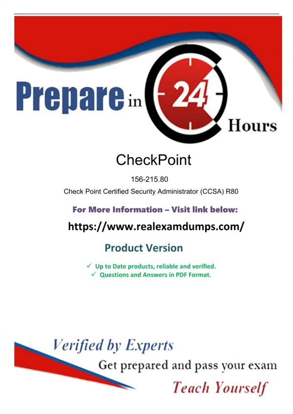 Download Latest CheckPoint 156-215.80 Exam Questions - 156-215.80 Exam Dumps PDF