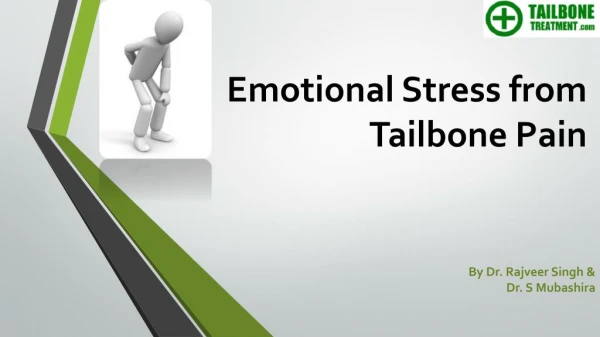Emotional Stress from Tailbone Pain | Tailbone Pain Treatment