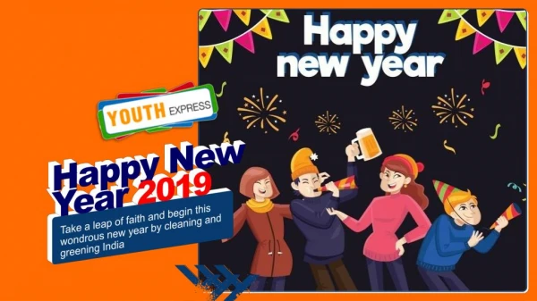 Youth Express Wishing You a very happy New Year 2019