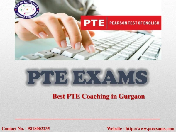 PTE Exams – Best PTE Coaching Center in Gurgaon